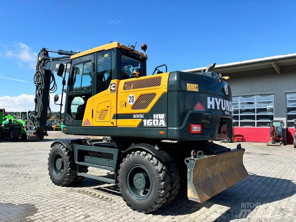 Hyundai HW160A  휠 굴삭기