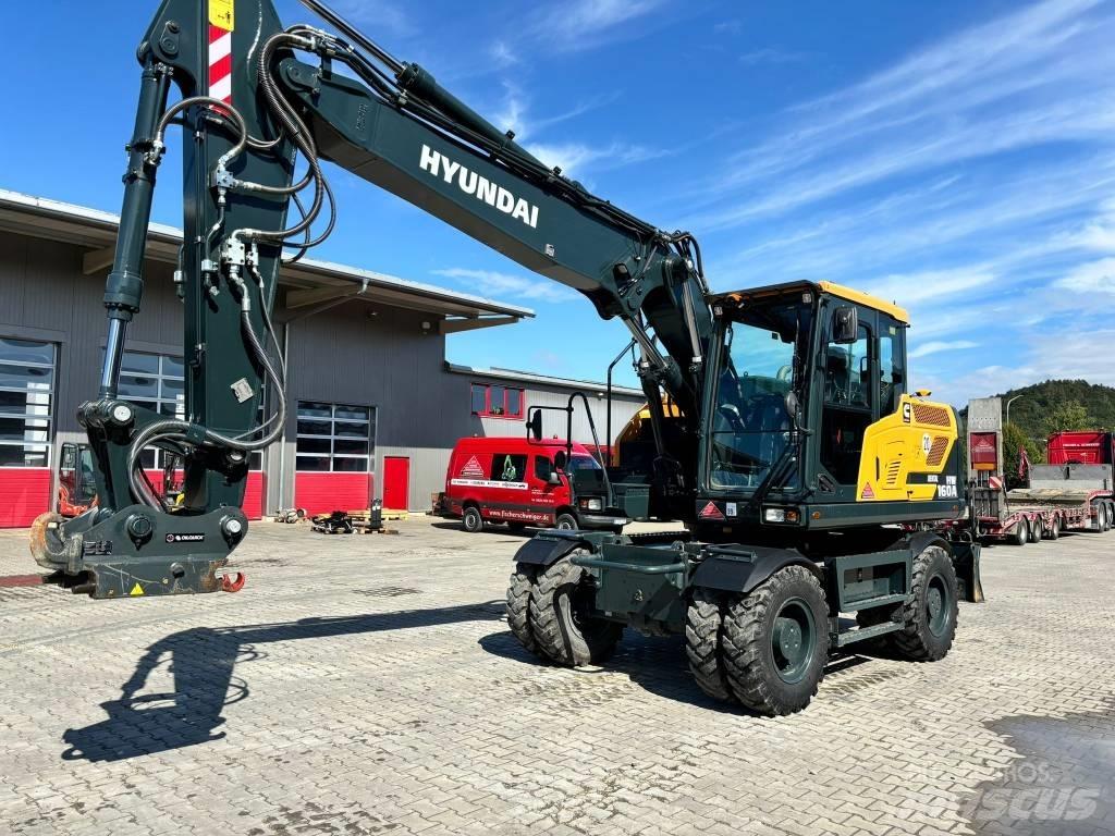 Hyundai HW160A  휠 굴삭기