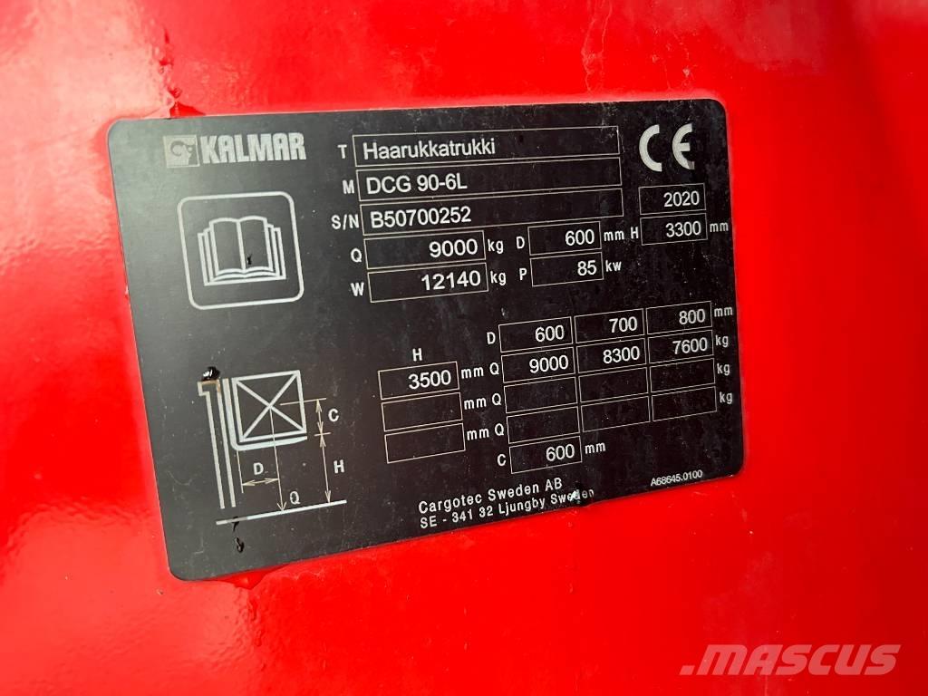 Kalmar DCG90-6L 디젤 지게차