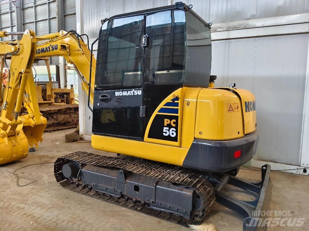 Komatsu PC 56 소형 굴삭기 7톤 미만