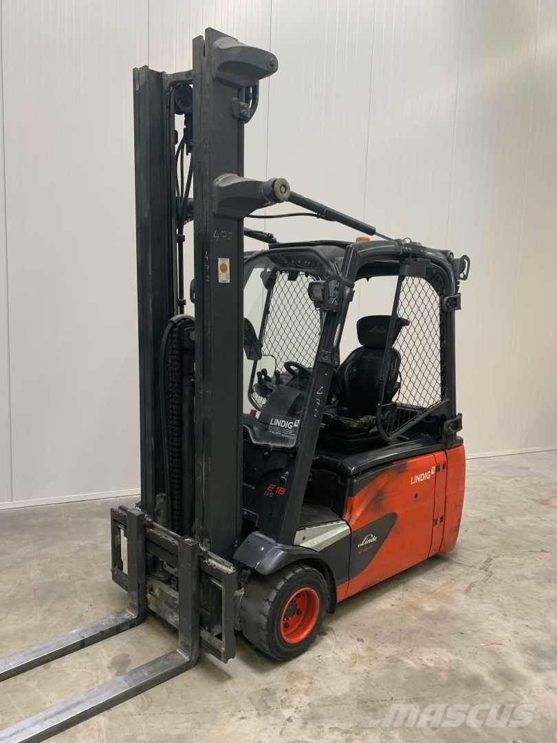 Linde E18L 전동 지게차