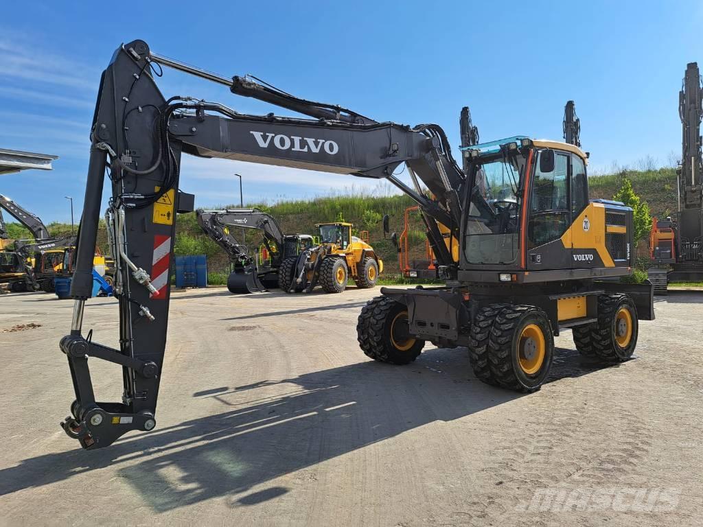 Volvo EW 160 E  휠 굴삭기