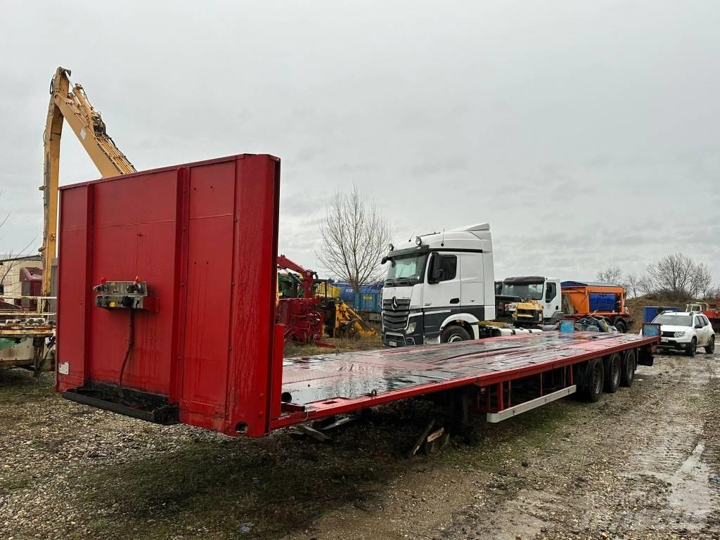 Van Hool 3 Axle 로우 로더-세미 트레일러