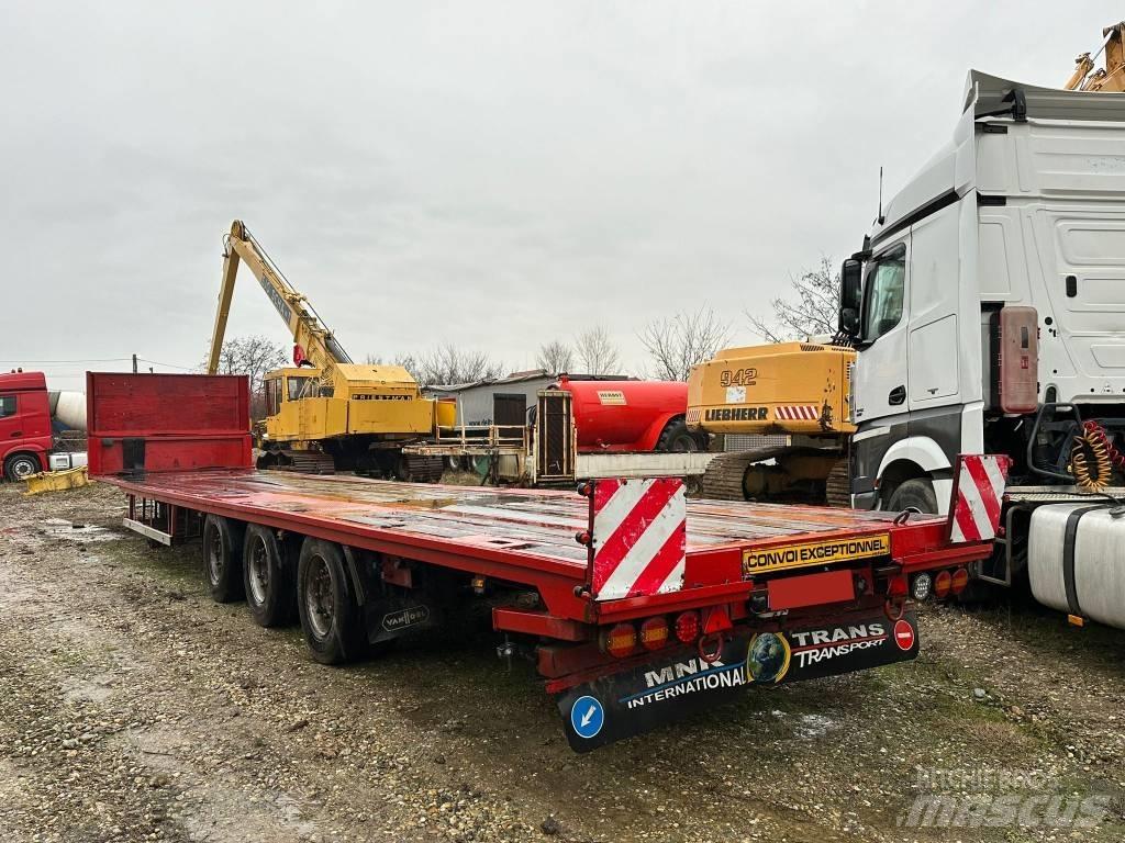 Van Hool 3 Axle 로우 로더-세미 트레일러