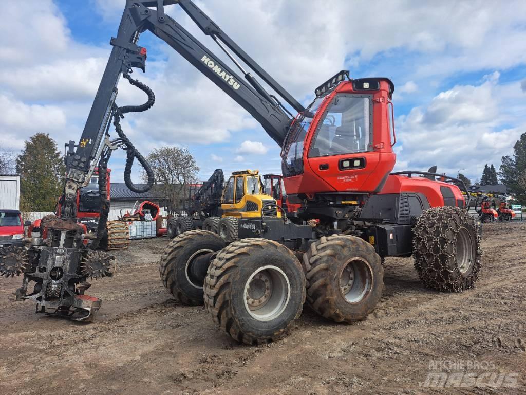 Komatsu 931 원목 하베스터