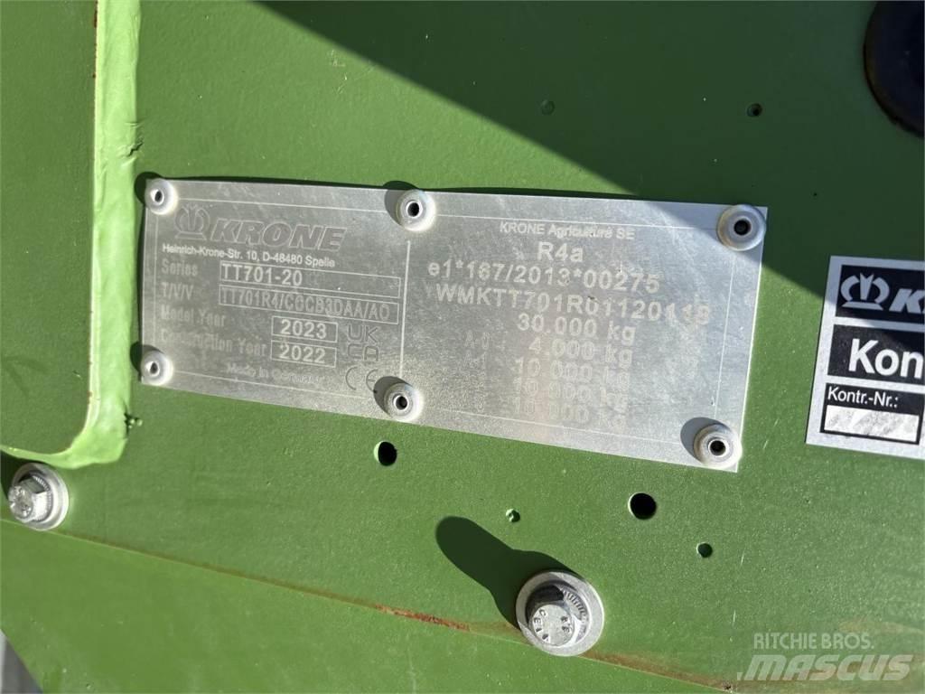 Krone TX 560 자동 적재 트레일러