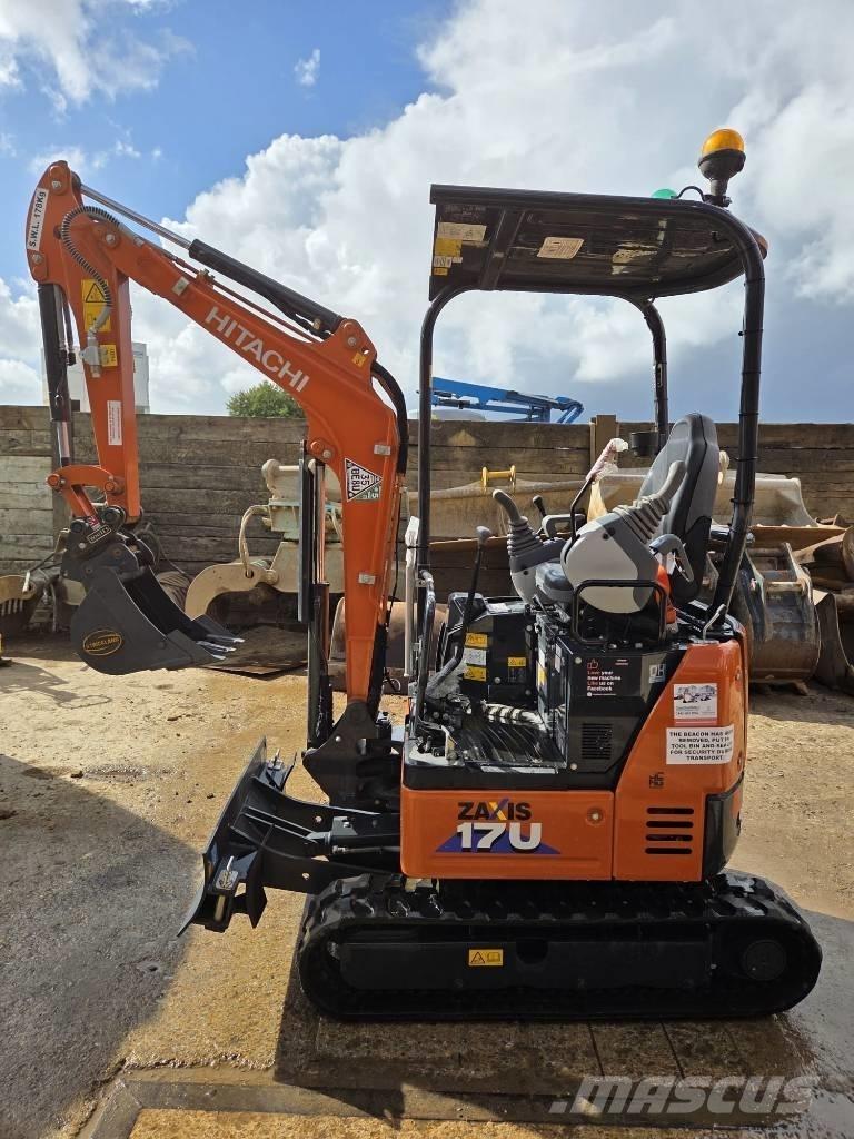 Hitachi ZX 17 U-6 소형 굴삭기 7톤 미만