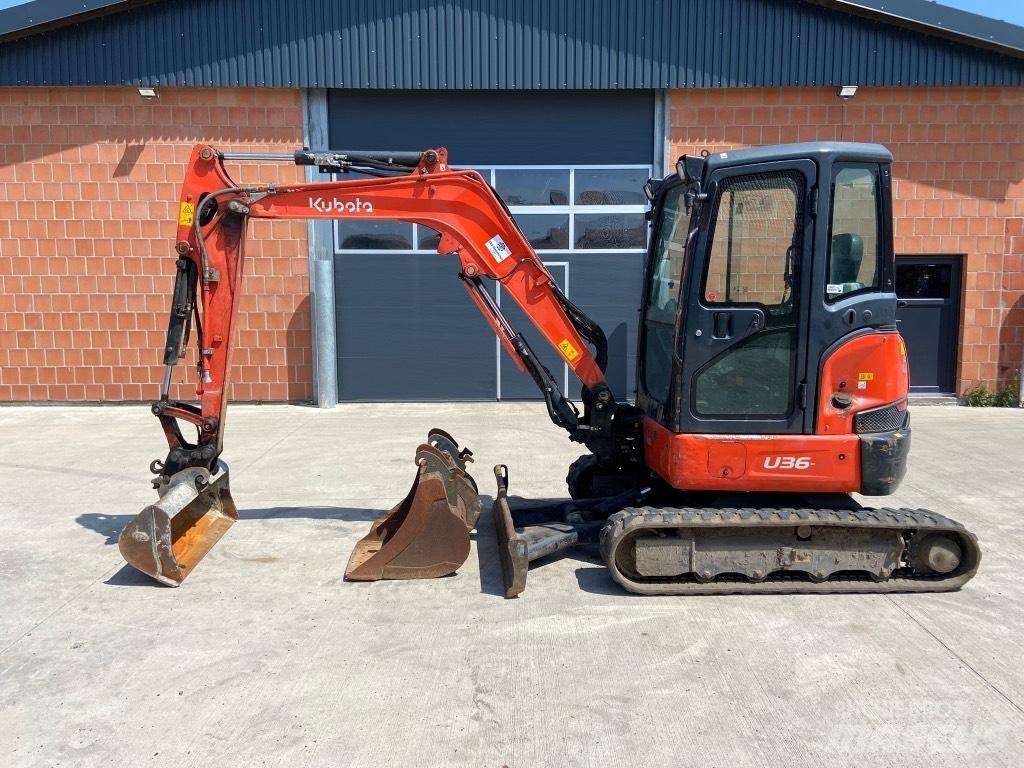Kubota U 36-4 소형 굴삭기 7톤 미만