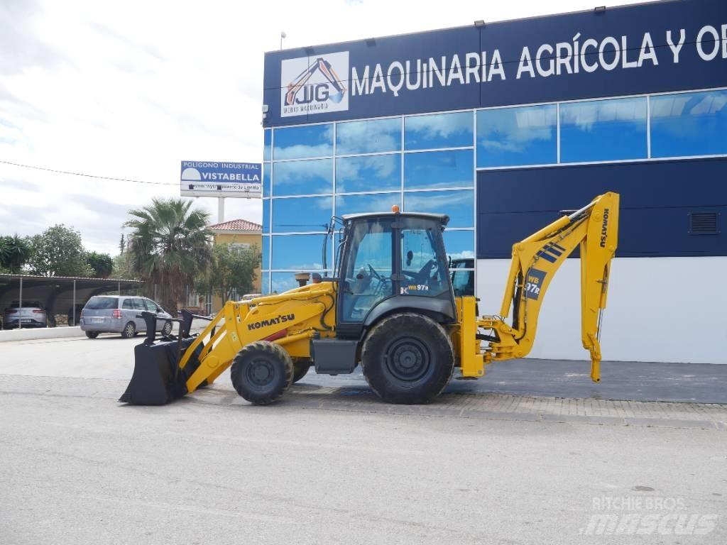 Komatsu WB 97 R 백호로더