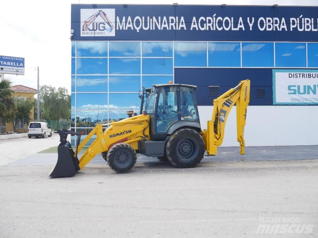Komatsu WB 97 R 백호로더