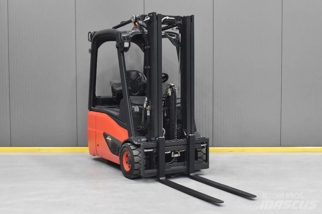 Linde E16-02 전동 지게차