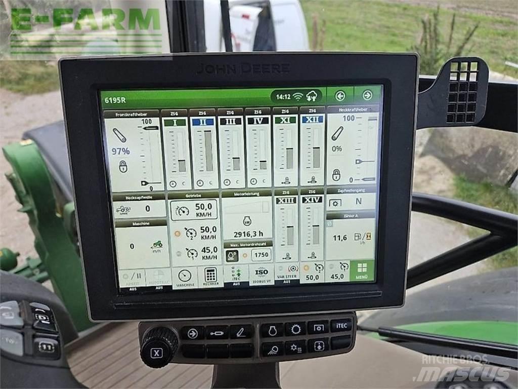 John Deere 6195r 트랙터