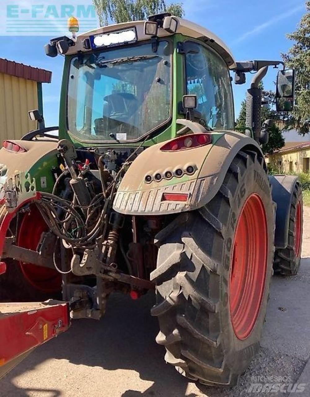Fendt 724 vario 트랙터