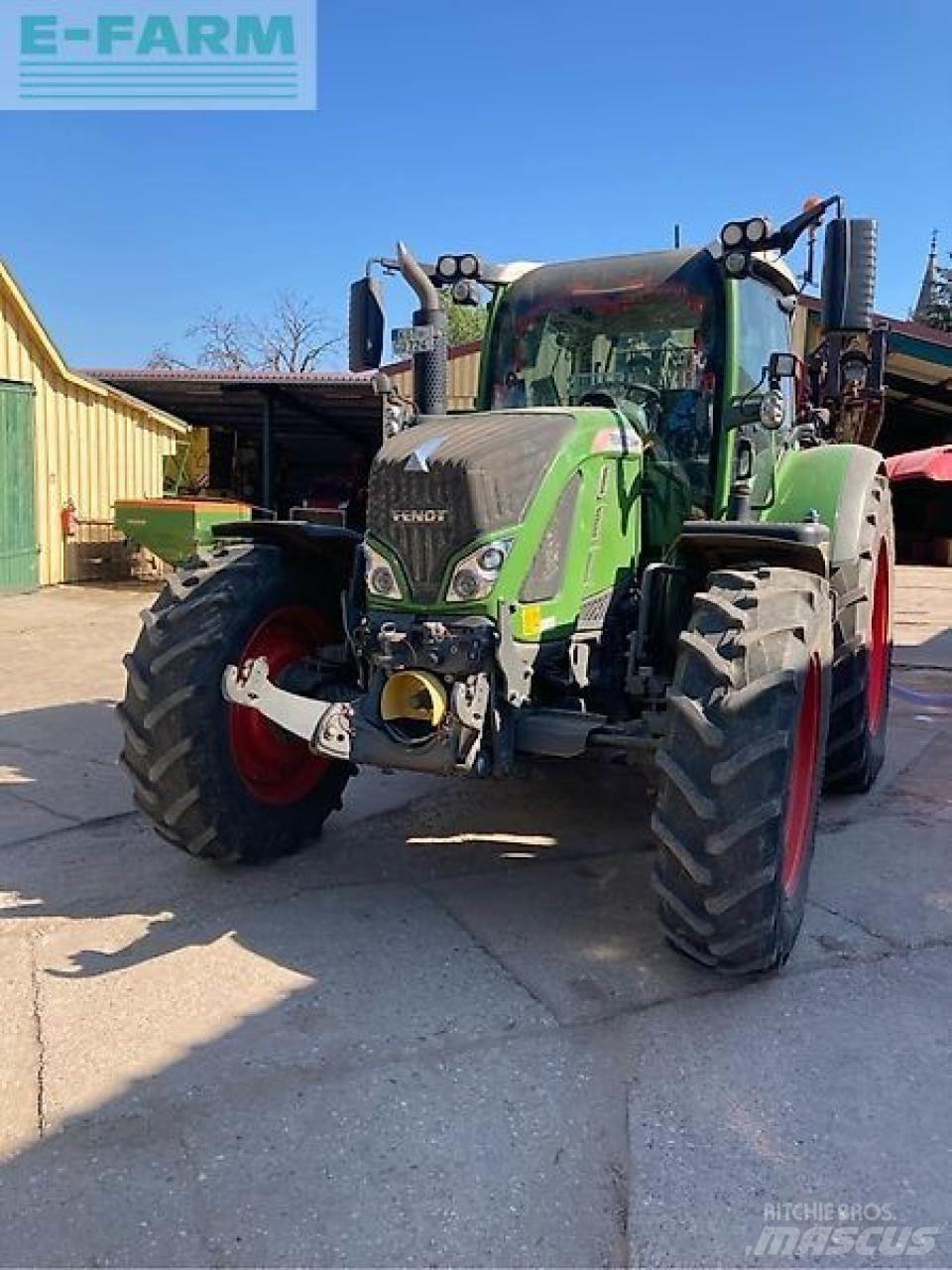 Fendt 724 vario 트랙터
