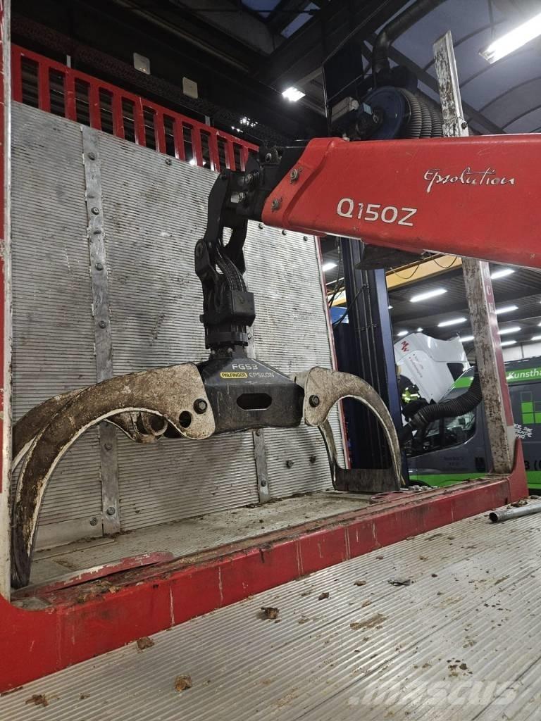 Palfinger Q150Z 목재 크레인