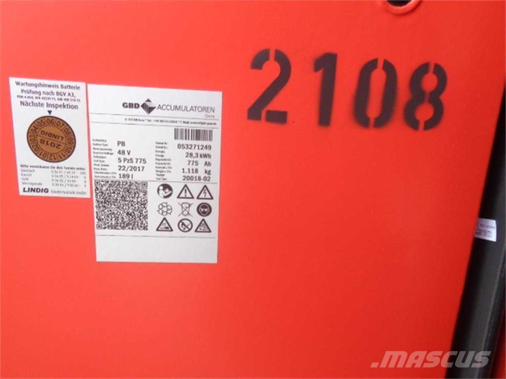 Linde E20PH 전동 지게차