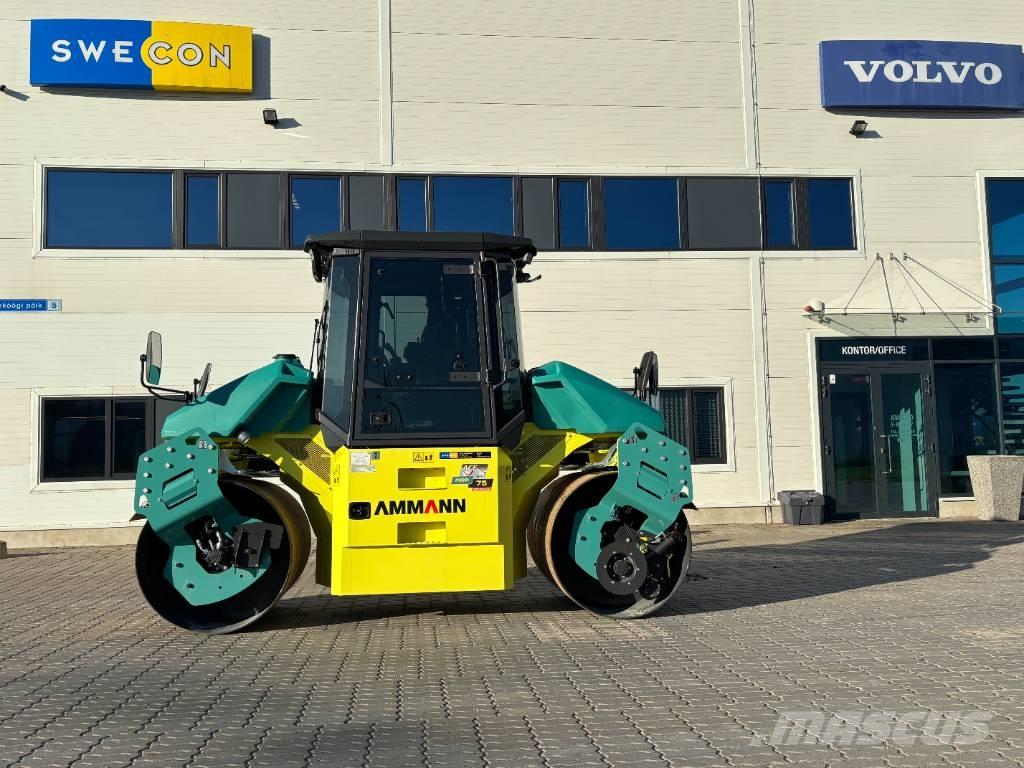 Ammann ARP 75 트윈 드럼 롤러