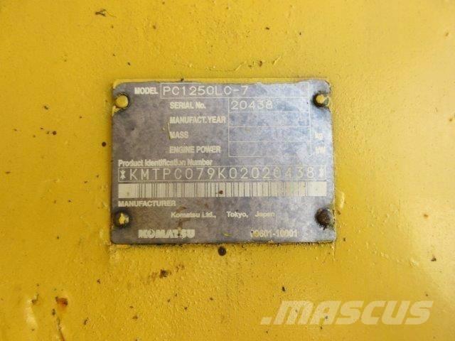 Komatsu PC1250 LC-7 대형 굴삭기 29톤 이상
