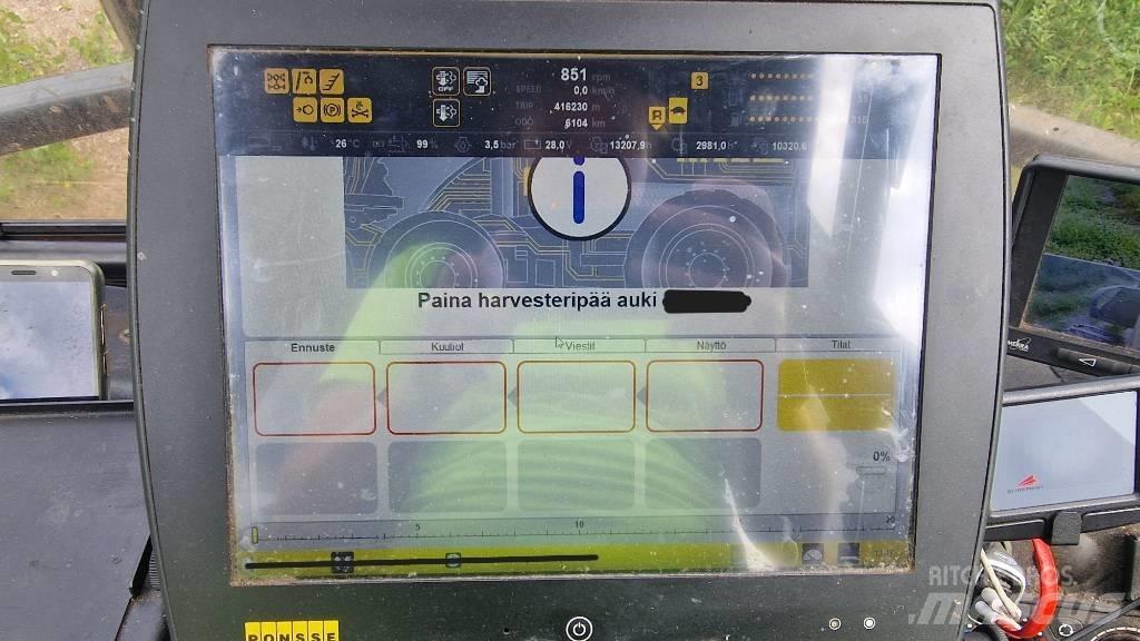 Ponsse SCORPION 8W 원목 하베스터
