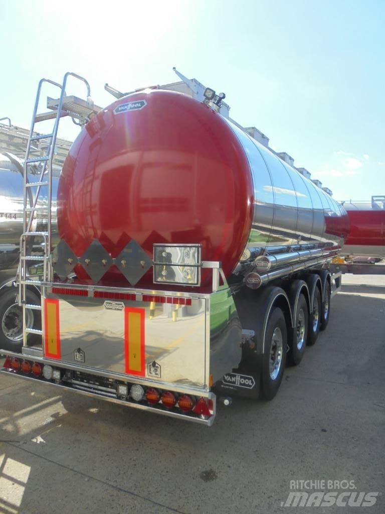 Van Hool 45000 liter 탱커 세미 트레일러
