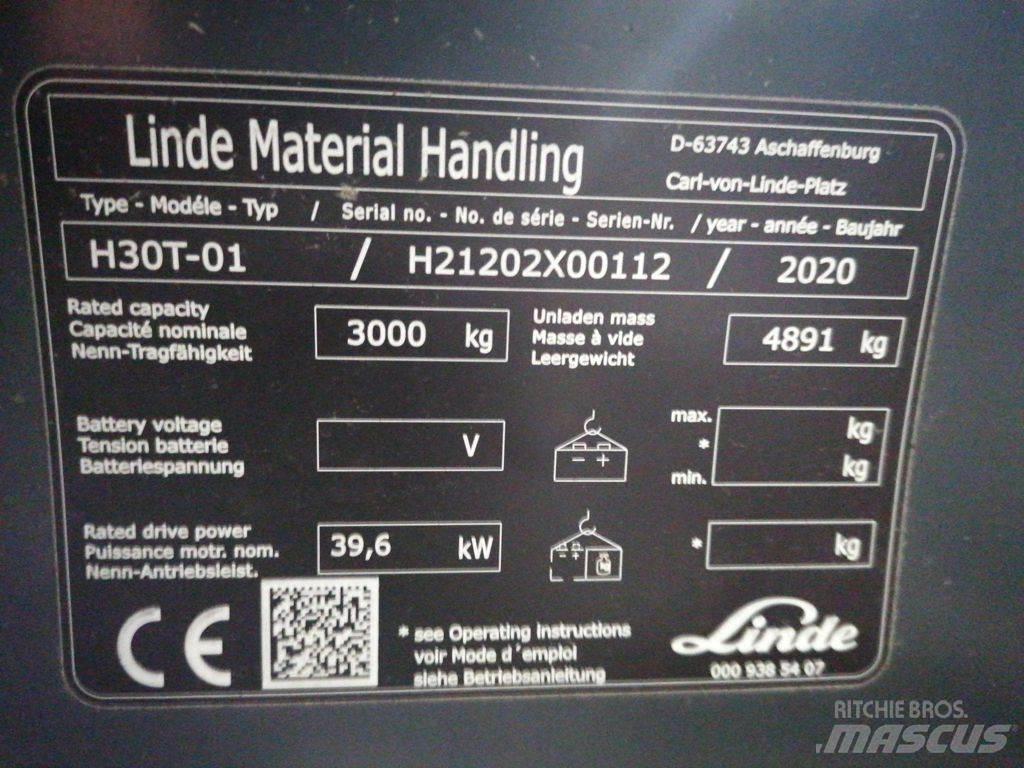 Linde H30T-01 LPG 지게차