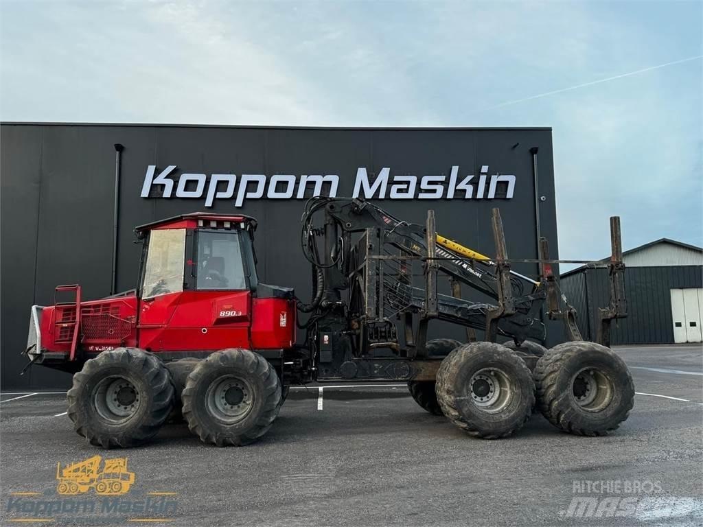 Valmet 890.3 원목 포워더