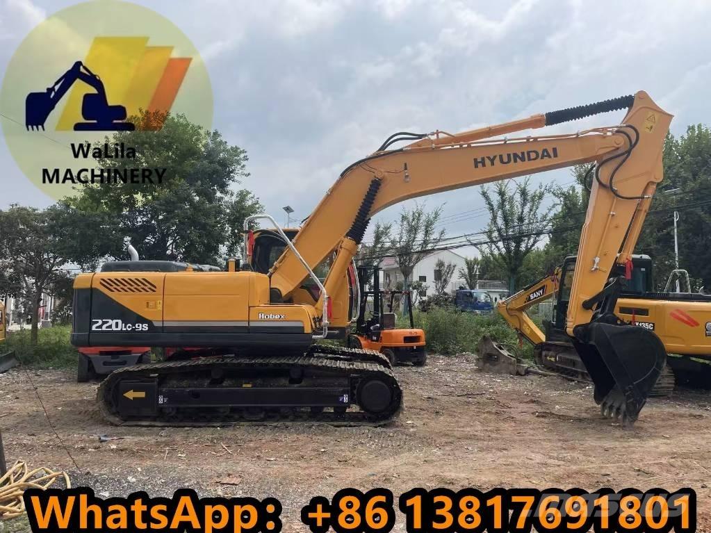 Hyundai R220-9 중형굴삭기 7톤-28톤