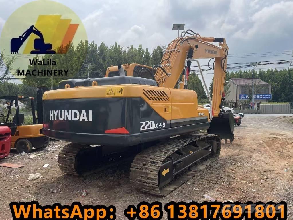 Hyundai R220-9 중형굴삭기 7톤-28톤