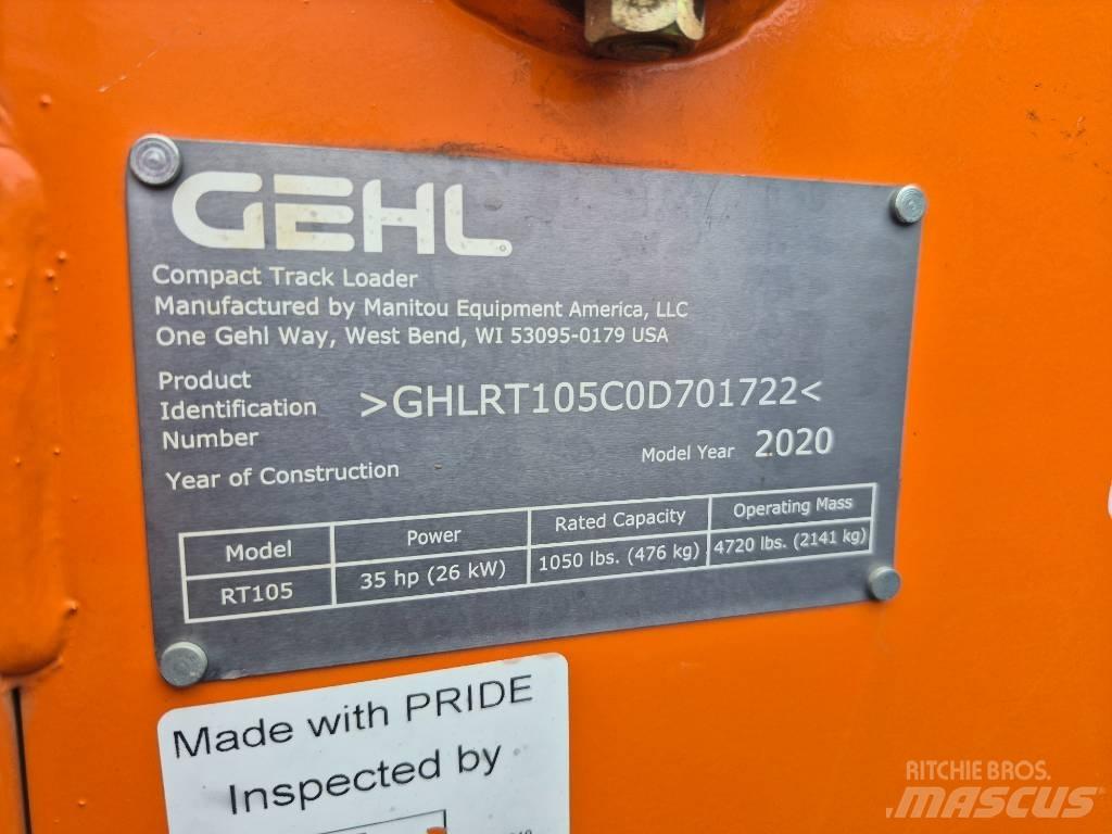 Gehl RT 105  스키드로더