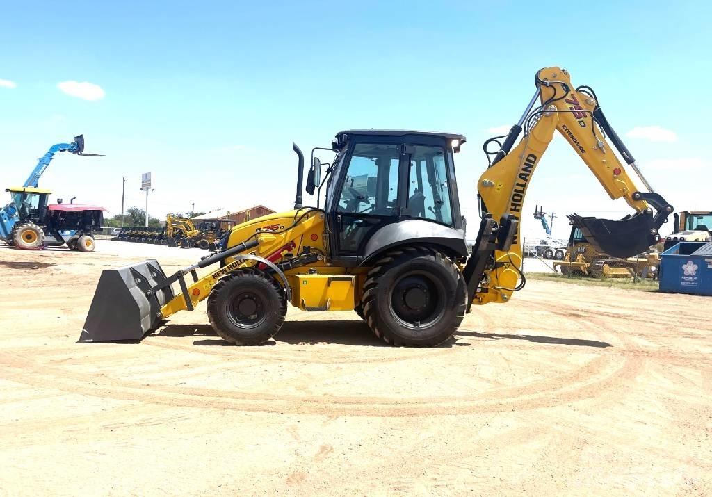 New Holland B75D 백호로더