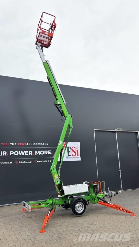 Niftylift 120 TPE 트레일러 탑재 고소작업대