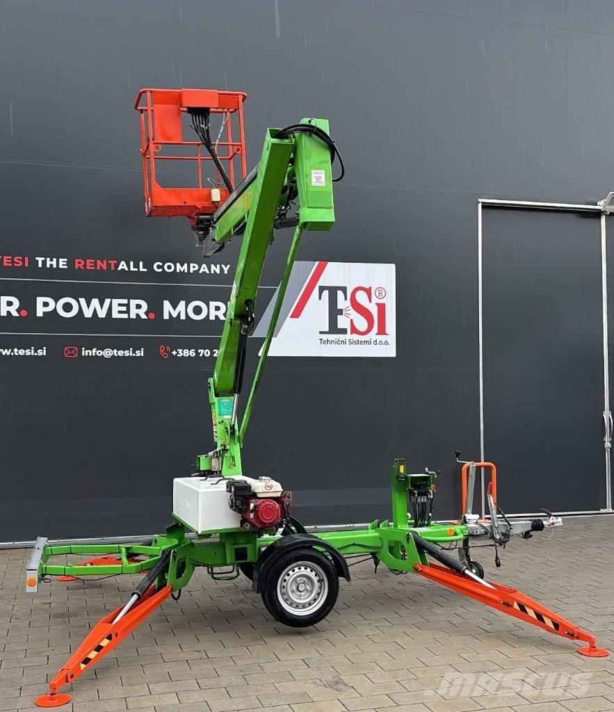 Niftylift 120 TPE 트레일러 탑재 고소작업대