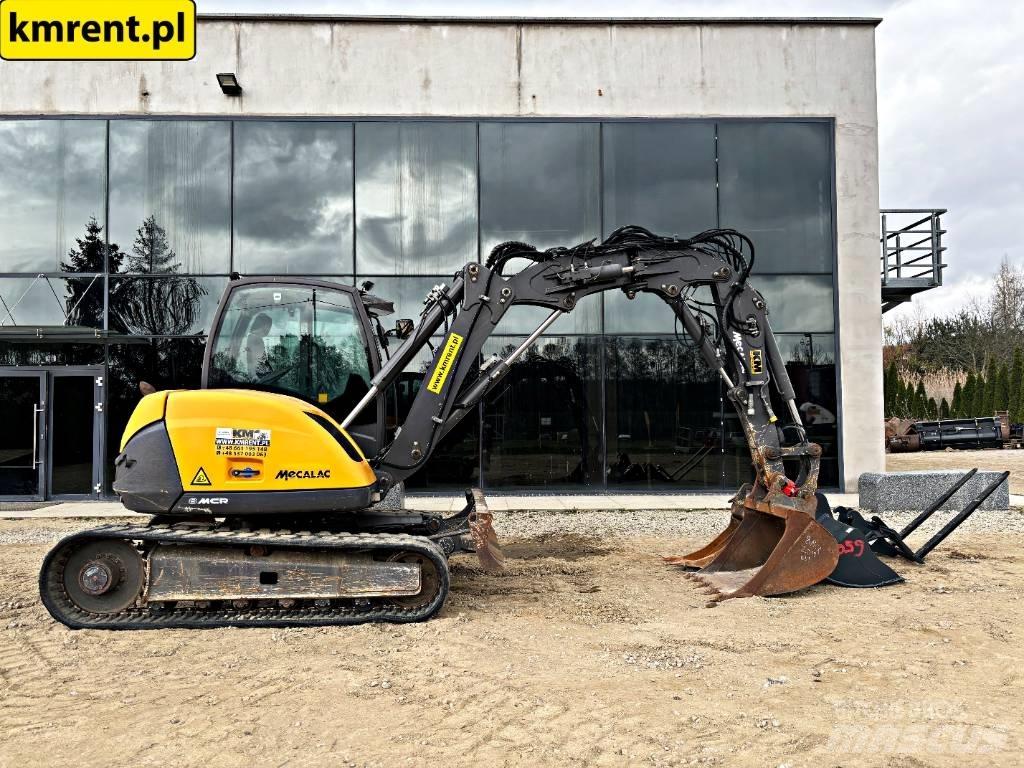 Mecalac 8 M CR 중형굴삭기 7톤-28톤