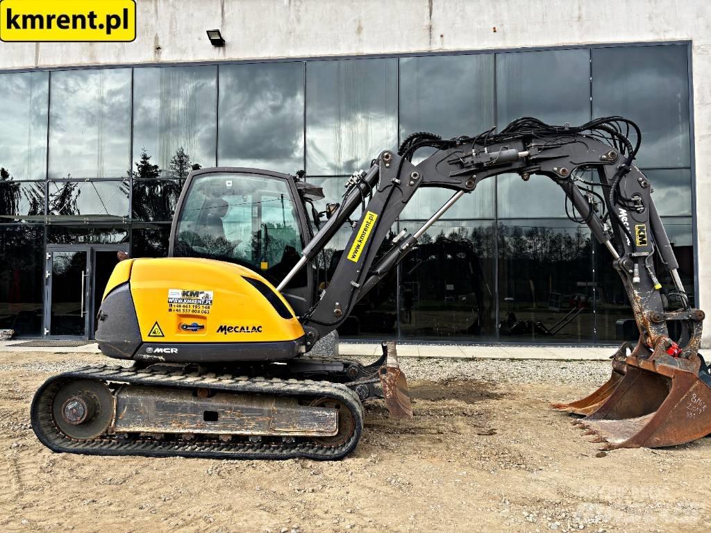 Mecalac 8 M CR 중형굴삭기 7톤-28톤
