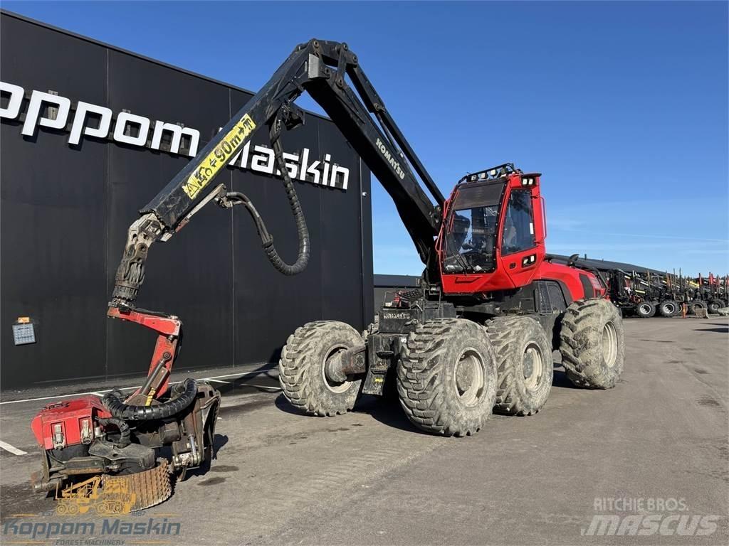 Komatsu 951 원목 하베스터