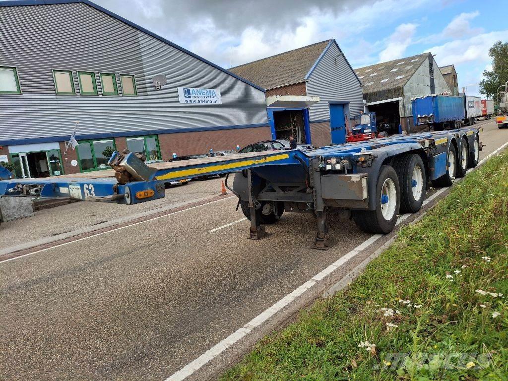 D-tec CT-35-02 컨테이너 세미 트레일러