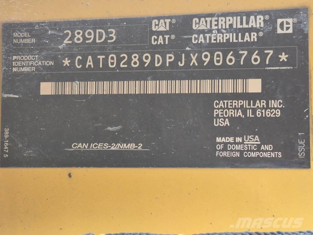 CAT 289 D3  스키드로더