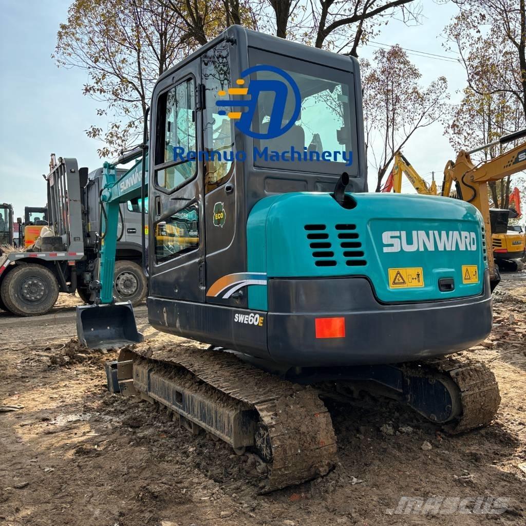Sunward SWE60 중형굴삭기 7톤-28톤