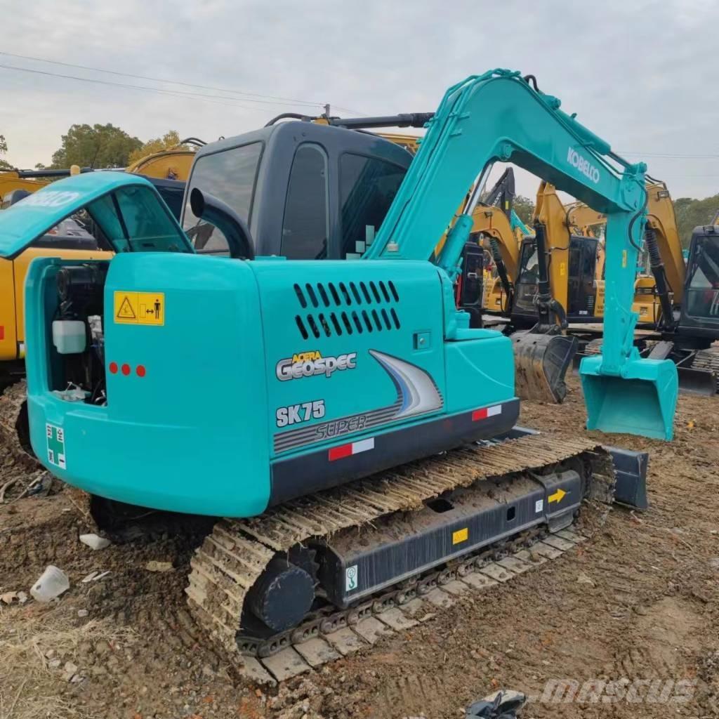 Kobelco SK 75 대형 굴삭기 29톤 이상