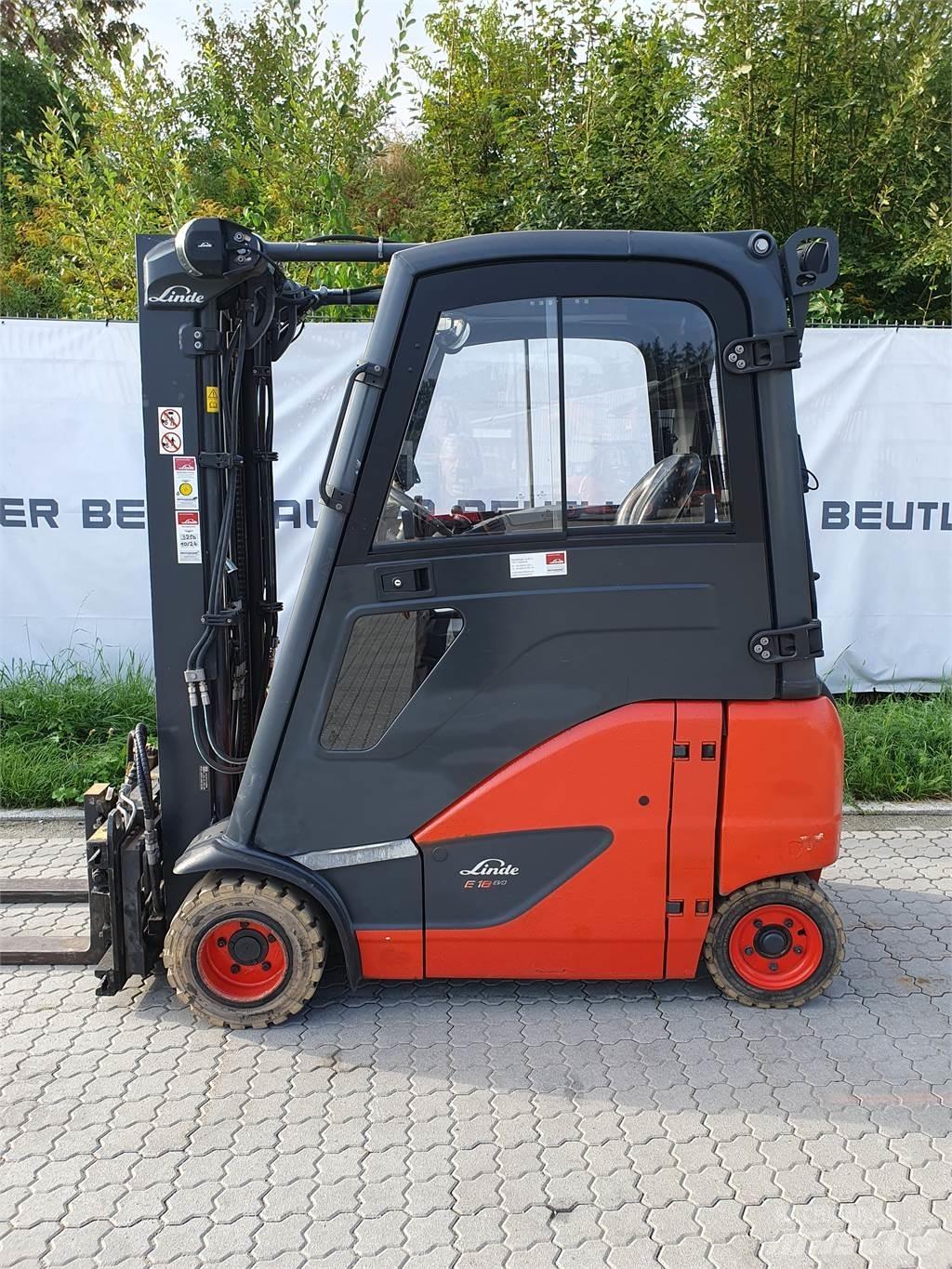 Linde E18PH 전동 지게차