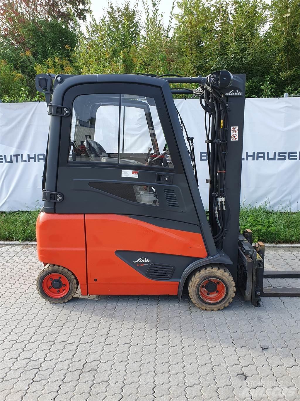 Linde E18PH 전동 지게차