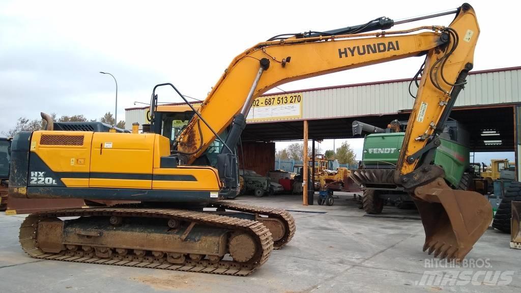 Hyundai HX 220 L 대형 굴삭기 29톤 이상