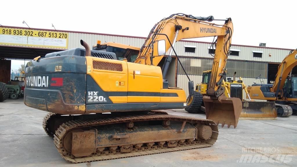Hyundai HX 220 L 대형 굴삭기 29톤 이상