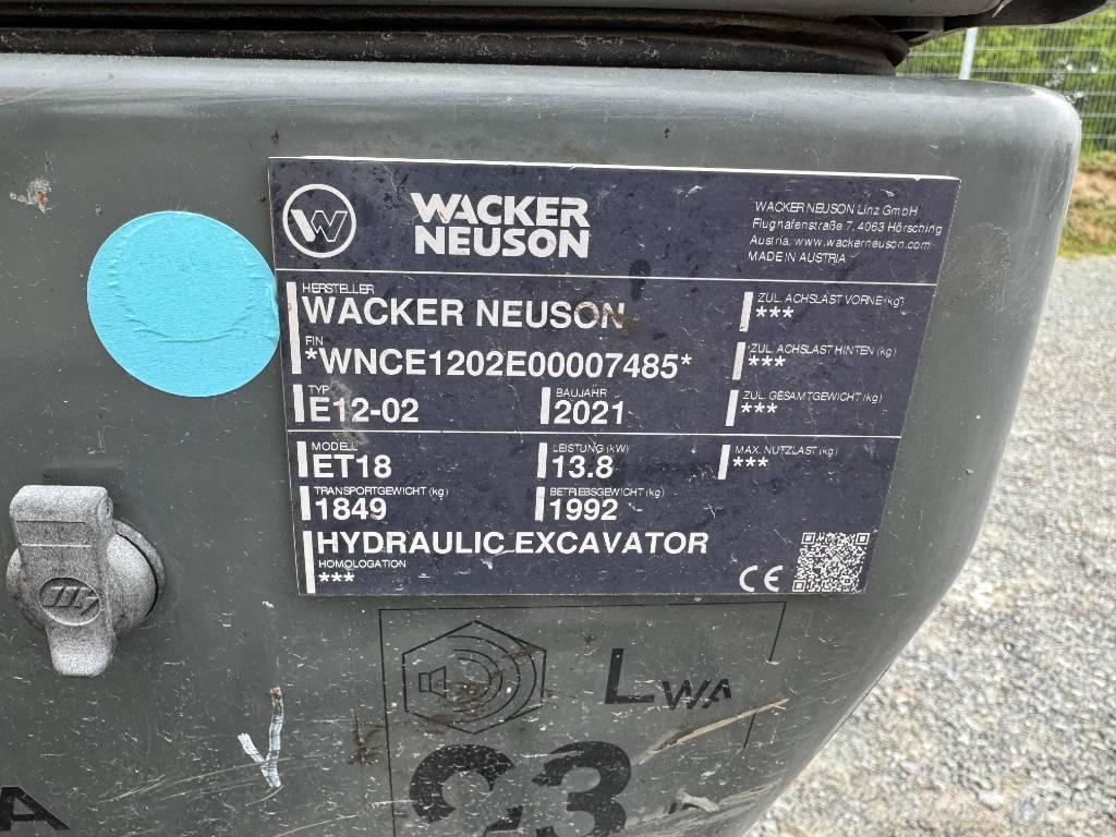 Wacker Neuson ET18 대형 굴삭기 29톤 이상