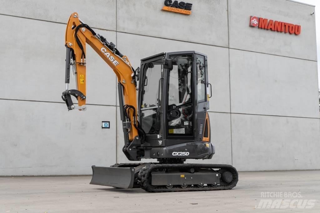 CASE CX 25D 소형 굴삭기 7톤 미만