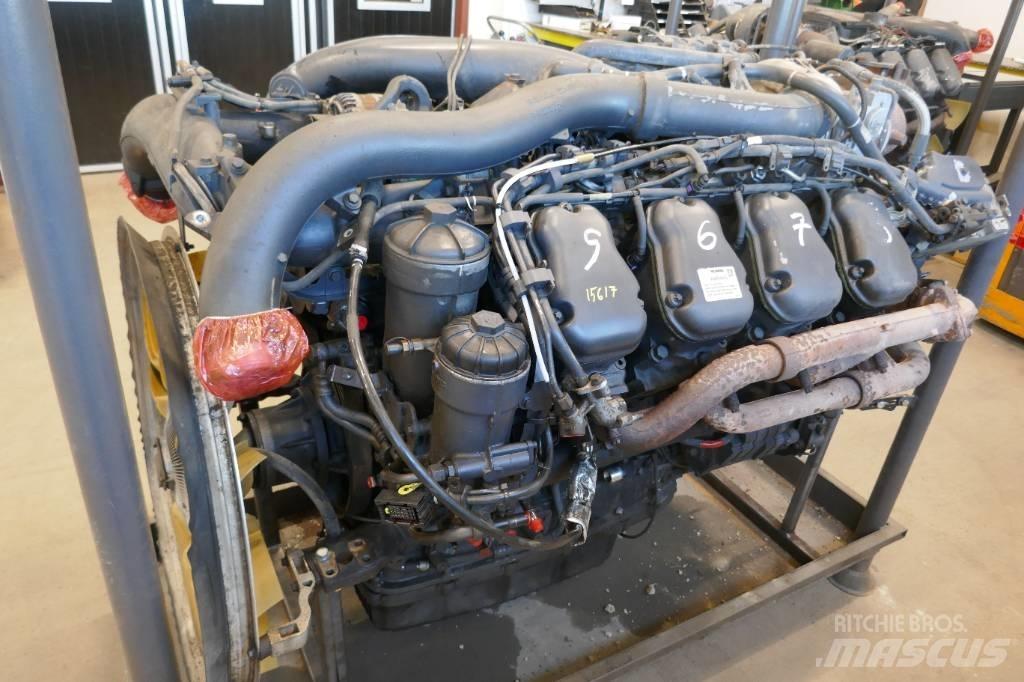 Scania R 520 엔진