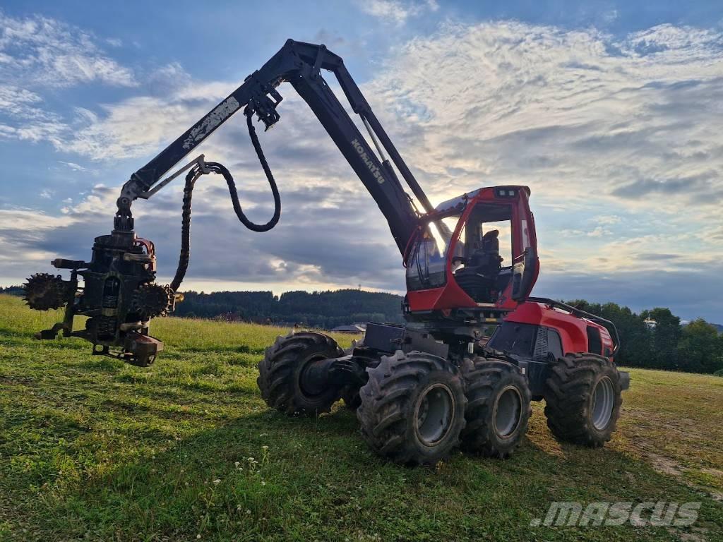 Komatsu 931.2 원목 하베스터