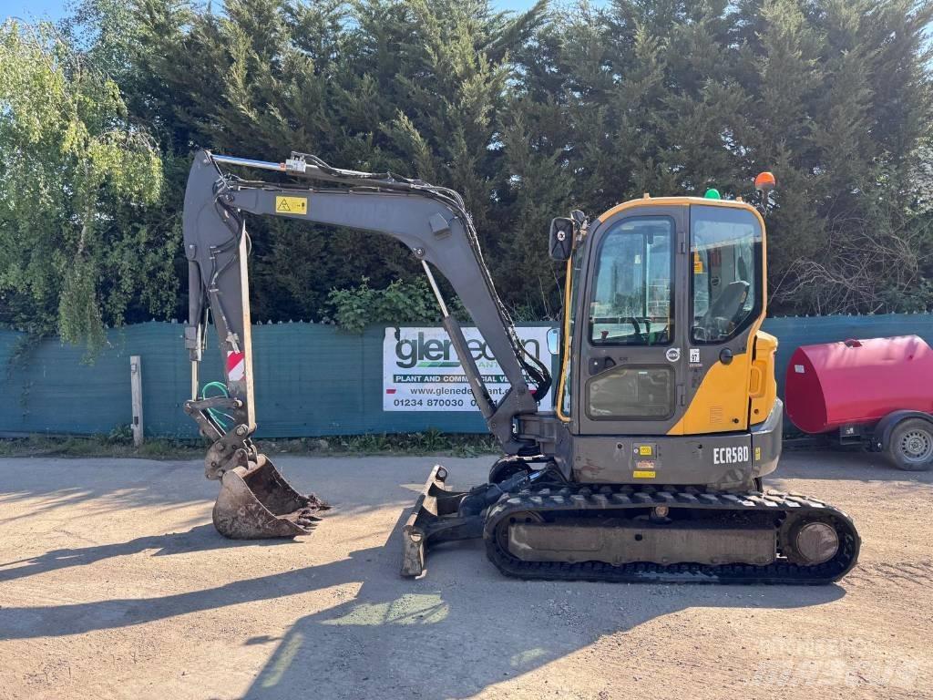 Volvo ECR 58 D 소형 굴삭기 7톤 미만