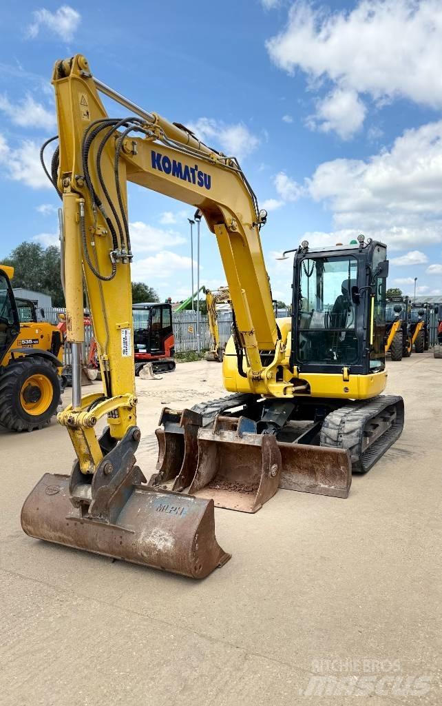 Komatsu PC 80 MR-5 중형굴삭기 7톤-28톤
