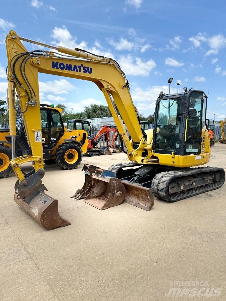 Komatsu PC 80 MR-5 중형굴삭기 7톤-28톤